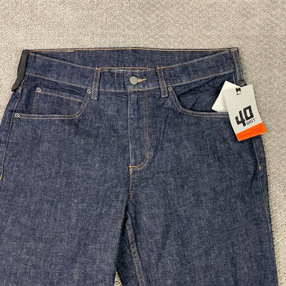 40 Grit by Duluth Trading Jeans Men's 34 x 30 Fits 35 x 31 Standard Fit Blue co - Picture 2 of 16